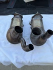 Porsche 991 911 Carrera 4SGTS Catalytic Converters L&r 9P1254450A/9P1254400A 12K Used. Price: $1499.00.