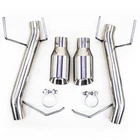 REV9 2.5" Axle Back Flowmaxx Exhaust Straight Pipe Ford Mustang 11-14 V6 New. Price: $155.00.