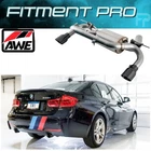 Awe 3010-33040 Touring Axleback Exhaust For 16-20 Bmw 340I 440I F3X Black Tips New. Price: $1595.00.