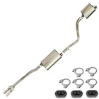 Stainless Steel Resonator Muffler Exhaust System Fits: 2005-2010 300 2.7L 3.5L New. Price: $290.81.
