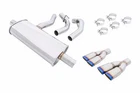 Megan Axle Back Exhaust Burnt Rolled Quad Tips For 14-UP Mercedes Benz CLA250 New. Price: $2400.00.