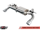 Awe Touring Edition Axle Back Exhaust 102MM Chrome Silver Tips For Bmw F3X 340I New. Price: $1545.00.