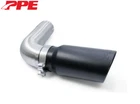 Ppe 4" Steel Turn-out Exhaust Pipe W/ 5" Black Tip For 2007-2019 Gm 6.6L Duramax New. Price: $179.99.