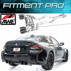 Awe 3025-43487 Switchpath Catback Exhaust Diamond Black For 2023-2026 Bmw G87 M2 New. Price: $3235.00.