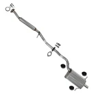 Stainless Steel Resonator Muffler Exhaust System Kit Fit 2006 9-2X 06-07 Impreza New. Price: $229.93.