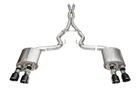 Corsa Performance 21265BLK Xtreme Valved Cat-back Exhaust 24-25 Mustang New. Price: $2699.99.