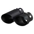 Mbrp T5111BLK Stainless Black Round 4" Exhaust Tip 08-23 Ford F-250 350 450 New. Price: $189.99.