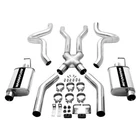 Magnaflow Dual Exhaust With X-pipe Kit 3" Stainless Steel V8 1965-1966 New. Price: $1211.00.