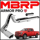 Mbrp Armor Pro 4" Cat Back Exhaust System Fit 15-20 Ford F150 2.7L 3.5L Ecoboost New. Price: $909.99.