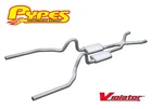 1965-1970 Mustang 289 302 351W Pypes 2.5" Exhaust System Kit W/ Mufflers X-pipe New. Price: $640.79.