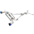 Invidia HS14IQ5GIT Gemini Single Layer Titanium Tip Cat-back Exh For 14+ Q50 New. Price: $1559.30.