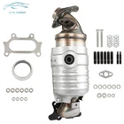 Exhaust Manifold Catalytic Converter For 2006-11 Honda Civic Dx Lx Ex-l 1.8L New. Price: $57.77.