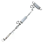 Epa-approved Catalytic Resonator Muffler Kit Fits: 2008-2013 Nissan Altima 2.5L New. Price: $516.81.
