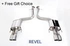 Revel Medallion Touring Axleback Dual Exhaust For Lexus Gs-f 16-17 Quad Tip New. Price: $1083.00.