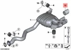 Genuine Bmw E82 E84 E88 Cabrio Coupe Exhaust Tailpipe Trim Oem 18307559999 New. Price: $62.05.