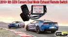 2016 - 2020 6TH Gen Camaro / Ss ZL1 Z28 Npp Mild To Wild Exhaust Control New. Price: $99.95.