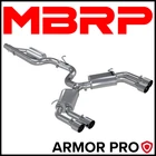 Mbrp Armor Pro 3" Quad Exit Cat-back Exhaust System Fits 2015-2020 Audi S3 2.0L New. Price: $1049.99.