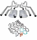 Jegs 30551 Header-back Dual 2-1/2" Exhaust Kit New. Price: $407.99.
