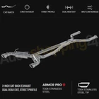 Mbrp S4400304 3" Cat-back Dual Rear Exhaust For 2016-2023 Infiniti Q50 3.0L V6 New. Price: $1154.99.