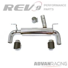 REV9 CB-211 Stainless Steel Axle-back Sports Muffler Exhaust Carbon Fiber T... New. Price: $420.00.
