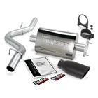 Banks Power 51313-B Monster 2.5" Exhaust W/black Tip For 00-03 Jeep Wrangler Tj New. Price: $279.00.