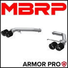 Mbrp S56033CF Armor Pro 2.5" Axle-back Exhaust System Fits 2014-17 Audi SQ5 3.0L New. Price: $909.99.