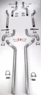 Jegs 30503 Header-back Dual 2-1/2" Exhaust Kit New. Price: $350.99.