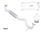 Center Exhaust Tail Pipes For 2020 Mitsubishi Outlander 2.4L L4 Gas Sohc New. Price: $154.73.