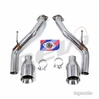 REV9 Flowmaxx Axle Back Exhaust Muffler Delete For Infiniti Q50 16-21 3.0T Turbo New. Price: $314.00.