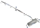 Catalytic Converter Resonator Exhaust System Muffler For Kia Sportage 14-16 2.4 New. Price: $754.00.