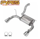 Pypes Dual Exit Axle Back Exhaust System W/ 4" Tips For 2018-2020 Jeep Jl New. Price: $490.79.