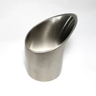 Ticon Industries SS304 3.5IN Teardrop Exhaust Tip For Automotive Vehicles New. Price: $86.99.