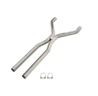 Pypes HVF10 2.5" Universal Pipe Tunnel Crossover Stainless Steel Exhaust Kit New. Price: $246.05.