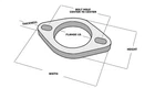Vibrant Performance 1474S Exhaust Flange New. Price: $41.41.