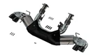 Borla 140841BC Atak Cat-back Exhaust System Fits Select Chevrolet Corvette C8 New. Price: $4297.99.
