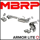 Mbrp Armor Lite 2.5" Axle-back Exhaust System For 2016-2024 Chevy Camaro Lt 3.6L New. Price: $669.99.