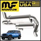 Magnaflow Overland Axle-back Exhaust System Fits 2018-25 Jeep Wrangler 2.0L/3.6L New. Price: $886.00.