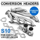 Set Swap Exhaust Headers For Chevy LS1 LS2 LS3 LS6 LS9 S10 Suv Truck Super New. Price: $94.50.