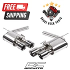 Dc Sports Stainless Cat Back Quad Exit Exhaust System For 18-21 Honda Accord New. Price: $1310.00.