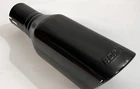 Borla 20160 Universal Clamp On Single Square Rolled Edge Angle-cut Tip 2" Inlet New. Price: $75.99.