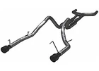 Pypes SFM69B For 05-10 V6 Mustang Black Cat Back Mid Muffler Exhaust System New. Price: $753.79.
