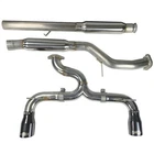Injen Fits 16-18 Ford Focus Rs 3IN Cat-back Stainless Steel Exhaust W/ 4IN Black New. Price: $1515.07.