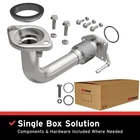 Oe Replacement Exhaust Pipe Kit For 2003-2007 Honda Accord New. Price: $253.00.