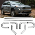 2.5" Exhaust Pipe Kit Custom Mandrel Straight U-bend For Jeep Cherokee Awd L4 New. Price: $129.05.