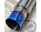Hks Hi-power Universal Exhaust Muffler Titanium Tip 2.5" Inlet 4" Outlet New. Price: $89.99.