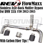 REV9 CB-211A Axle-back Exhaust Carbon Fiber Tip Kit For Bmw 335I F30 2013-19 New. Price: $408.10.