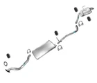 Single Exhaust System For 09 10 2011 2012 2014 2017 3.6 Chevrolet Traverse Ls Lt New. Price: $339.00.