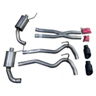 2015-2017 Roush Mustang Coupe Gt 5.0L Black-tip Cat-back Exhaust System Pipe Used. Price: $1200.00.