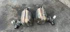 Ferrari 458 Italia - Rear Mufflers Assy Lh & Rh P/n 260103 263065 Used. Price: $600.00.