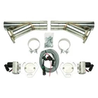 Pypes Dual Electric Cut-out Kit Y-pipe 2.5" Diameter, B New. Price: $607.79.